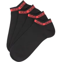 hugo underwear Freizeitsocken HUGO UNDERWEAR "2P AS TAPE CC", Herren, Gr. 39-42, schwarz (schwarz 001), Baumwollmischung, unifarben, Socken, mit Logo