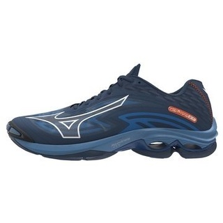 Mizuno Wave Lightning Z7 Handballschuhe, Darkdenim White Bluejasper, 42.5 EU - 42.5 EU