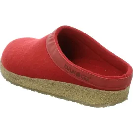 Haflinger Grizzly Torben Damen Pantoffeln, Rubin