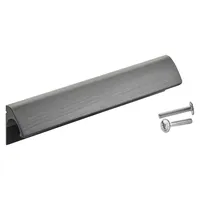SOTech Griffleiste Blackline ELEGANCE BA 128 mm 148 mm Schwarz Matt