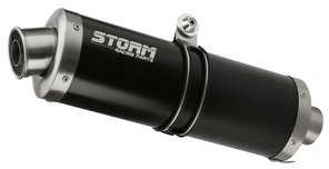 STORM Steel Black Oval Endschalldämpfer