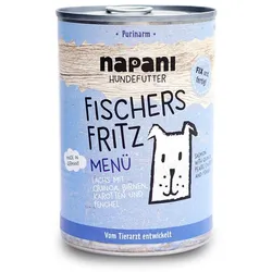 Menü für Hunde Fischers Fritz mit Lachs und Quinoa 400 g
