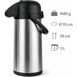 Hi Airpot silber 3 l