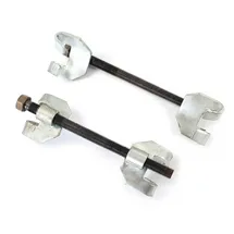 XPOtool Federspanner Satz 2-TLG. 355 mm (14") aus Stahl, Montagespanner Ausbauwerkzeug für Pkw Tuning Tieferlegung, Spannwerkzeug