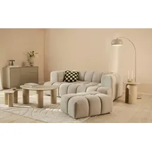 homsy by ana johnson Big-Sofa Polyester 4-Sitzer Beige