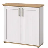inn.furn Kommode 84 x 88 cm Weiß