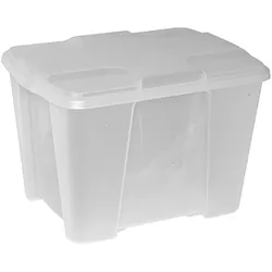 Artplast - Multifunktionsbox mit transparentem Boden und blauer Abdeckung L390x290xH272 mm