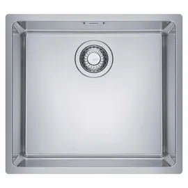 Franke MRX 110-45 rechts Unterbauspüle Edelstahl gebürstet/ Silber Handbetätigung 1100 x 450 mm