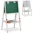 Relaxdays Kinderstandtafel mit Whiteboard Schwarz/Weiß (1-tlg) (310700)