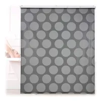 Relaxdays Duschrollo 140 x 240 cm grau