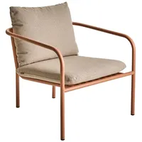 Brafab Bendt Gartensessel mit Kissen Peach Beige