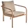 Brafab Bendt Gartensessel mit Kissen Peach Beige