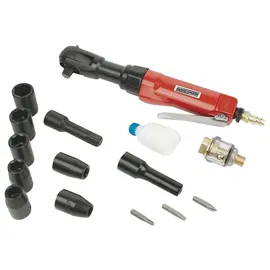 Brüder Mannesmann Werkzeuge MANNESMANN Druckluft-Ratschenschrauber-Satz 1/2' (15-tlg.) (M1531)