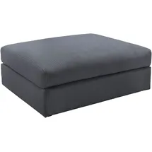 OTTO home Polsterhocker Soft&Cosy XL 101 x 52 x 97 cm Grau