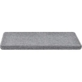 [en.casa] Stufenmatte 65 x 24 cm Hellgrau