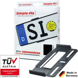 Simple-Fix Kennzeichenhalter Rahmenlos