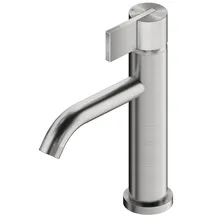 Ritmonio DOT316 Round Waschtischarmatur Edelstahl gebürstet