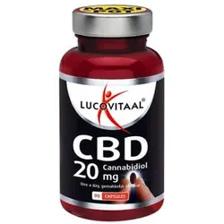 Lucovitaal CBD Cannabidiol 20mg 90 Kapseln