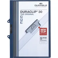 Durable Klemmhefter 30 Easy File A4 Blau 25 St.