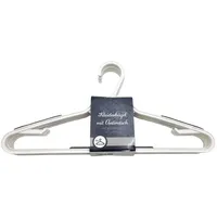 Buri Kleiderbügel 20x 5er-Set Kleiderbügel aus Kunststoff mit Hosenleiste