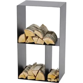 Magnus Kaminholzregal R146 Stahl 45 x 30 x 80 cm Schwarz