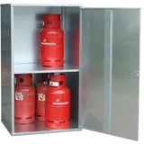 BAUER Südlohn Gasflaschen Container TYP GFD, Geschlossen, 10 x Ø 230 mm