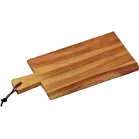 KESPER Schneidbrett Akazienholz, 45 x 22 x 1,5 cm, Farbe: Braun, Natur
