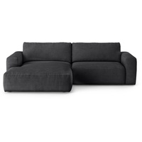 COTTA Ecksofa Lasso Cord Anthracite