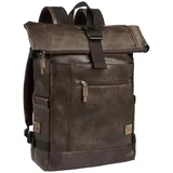 CAMEL ACTIVE Rucksack Laos Rolltop Backpack L Brown