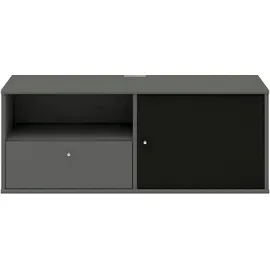 Hammel Furniture Mistral TV-Board 108 cm Grau Holz/Metall