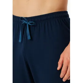 SCHIESSER Pyjama Casual Nightwear Blau / Dunkelblau XXL