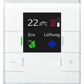 MDT SCN-RTRGW.02 Raumthermostat Smart mit Farbdisplay, Weiß