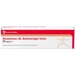 Diclofenac AL Schmerzgel forte 20 mg / g bei akutem Bewegungsschmerz nach stumpfem Trauma