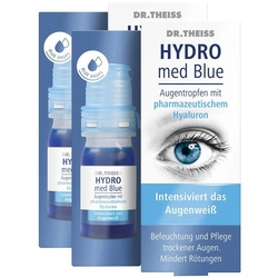 Dr.Theiss Hydro med Blue Augentropfen 2 x 10 ml