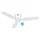CasaFan Eco Plano II 112 WE-WE WiFi Deckenventilator weiß