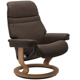 Stressless Stressless® Relaxsessel »Sunrise«, mit Classic Base, Größe M, Gestell Eiche braun