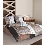 JANINE Carmen S 55026 kaffee 155 x 220 cm + 80 x 80 cm