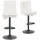 dubi möbel Barhocker Enno 45 x 123 x 57 cm Creme