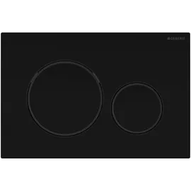 Geberit Sigma20 Betätigungsplatte schwarz/schwarz matt
