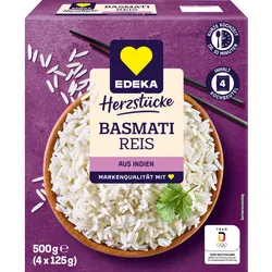 EDEKA Herzstücke Basmati-Reis im Kochbeutel 4x 125G