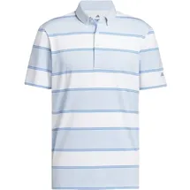 adidas Polo Ultimate360 Jumbo Stripe, hellblau/weiss