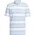 adidas Polo Ultimate360 Jumbo Stripe, hellblau/weiss