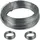 Relaxdays Bindedraht 3er Set 50 m D: 1 mm silber