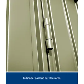 Hörmann Gerätehaus Berry Classic 2,59 x 2,48 m Schilfgrün