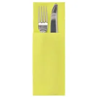 Papstar 50 Bestecktaschen Servietten 'DAILY Collection' 48 cm x