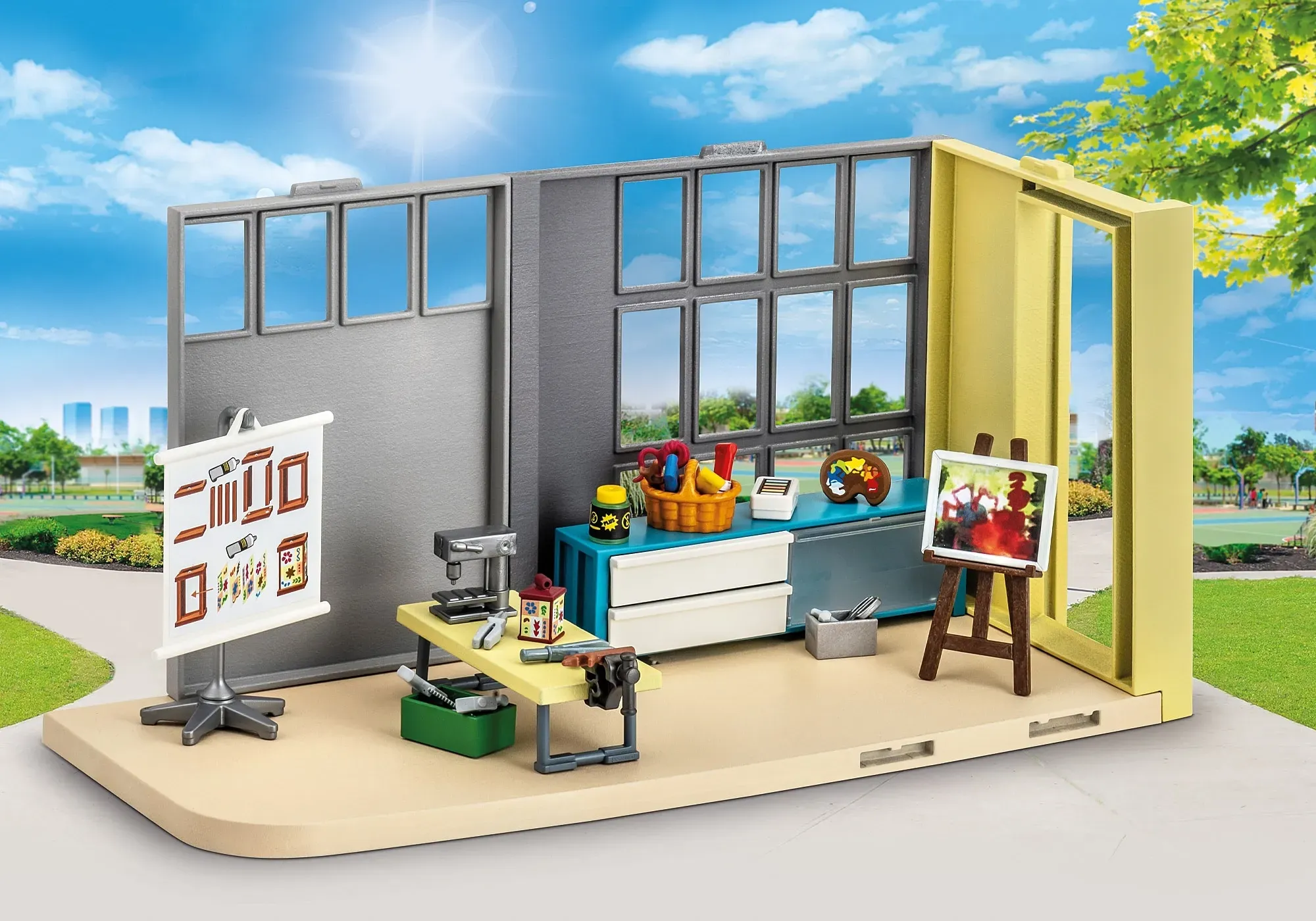 PLAYMOBIL My Life: Etagenerweiterung/Kunstunterricht Schule