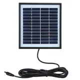 VIFERR Solarpanel 2W 12V Solar Ladegerät Mini Polysilizium Solarzellen Batterieplatte Solar Charger für Outdoor Wandern Camping