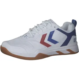 hummel Unisex Handballschuhe Uruz 2.0 Icon No23 Größe 42,5 in Weiß White/True Blue