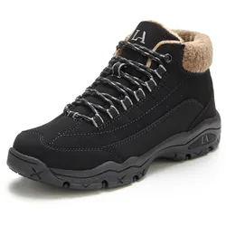 Winterstiefelette, Outdoor Boots, Ankle Sneaker mit robuster Sohle und Warmfutter, Gr. 39, schwarz, , 13510917-39