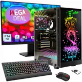 Hyrican GAMEMAX Multimedia-PC-Set + MSI PRO MP273A Monitor, 69cm (27")